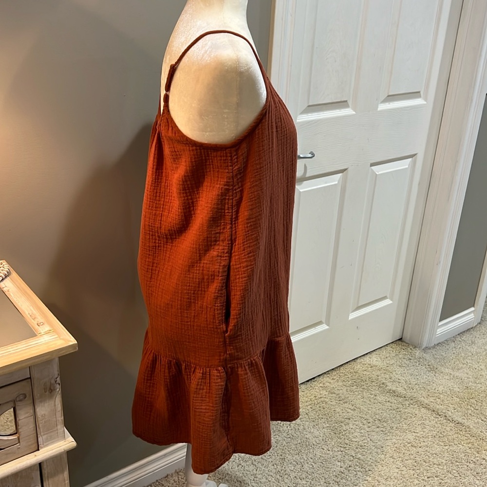 Universal Thread Rust Mini Dress - image 4
